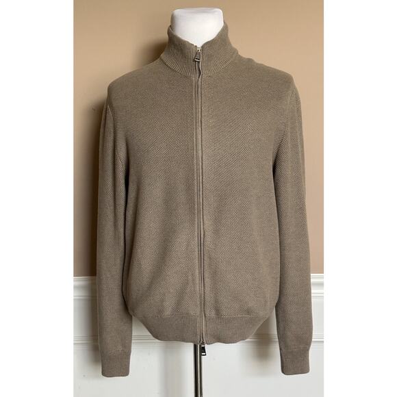 Ralph Lauren Purple Label Men's Brown Silk/Cotton Jacket XL Italy NWT $895 - Picture 1 of 15